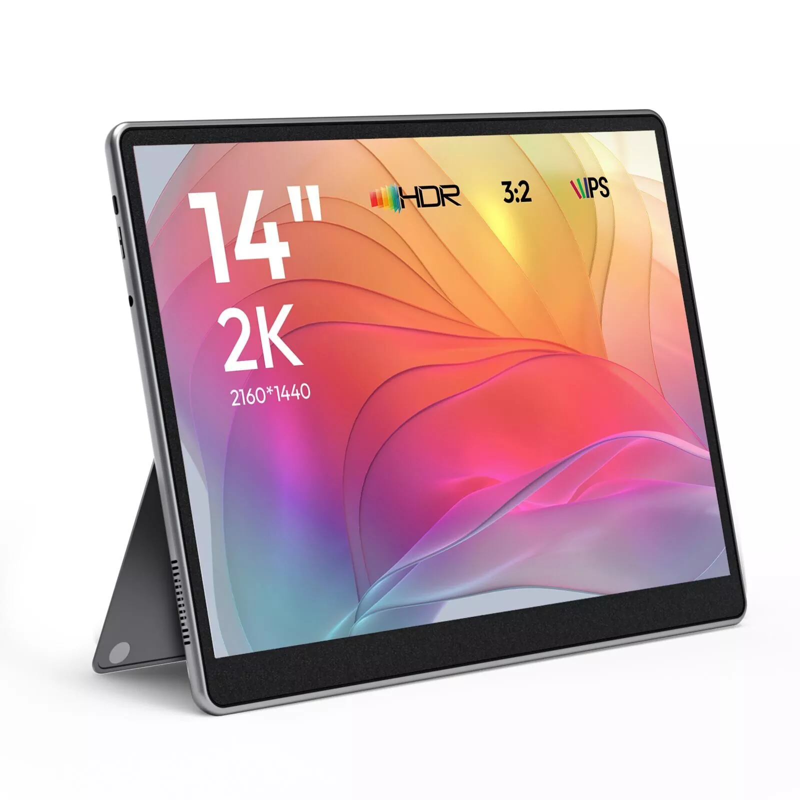 14 -tolline 2K Ultra HD kaasaskantav monitor